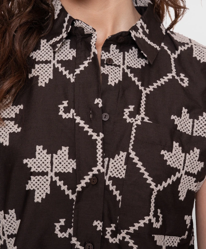 Geisha Blouse Knitted