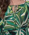 Geisha Blouse Leaves