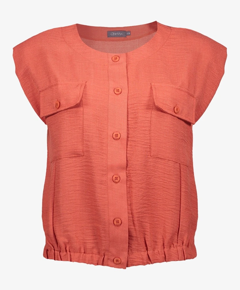 Geisha Blouse Pockets