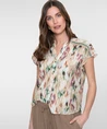 Geisha Blouse Print