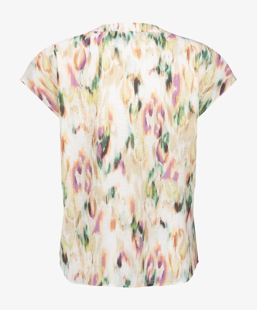 Geisha Blouse Print