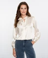 Geisha Blouse Satin Bow