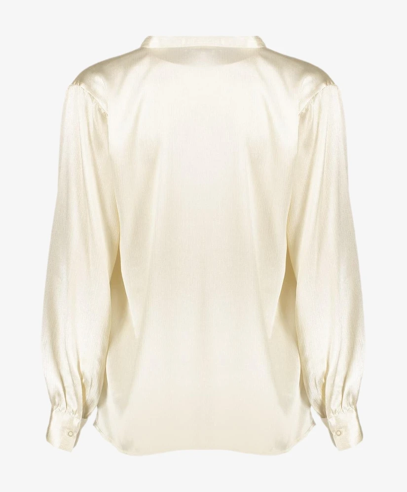 Geisha Blouse Satin Bow
