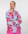 Geisha Blouse Stripe Bloemenprint