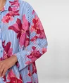 Geisha Blouse Stripe Bloemenprint