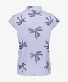 Geisha Blouse Stripe Palmbomen