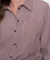 Geisha Blouse Striped
