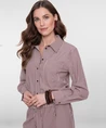 Geisha Blouse Striped