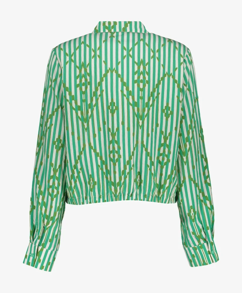 Geisha Blouse Stripes