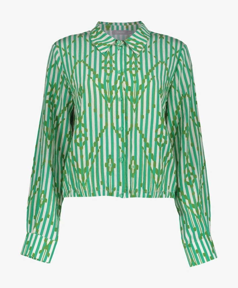 Geisha Blouse Stripes