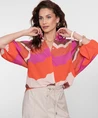 Geisha Blouse Wavy