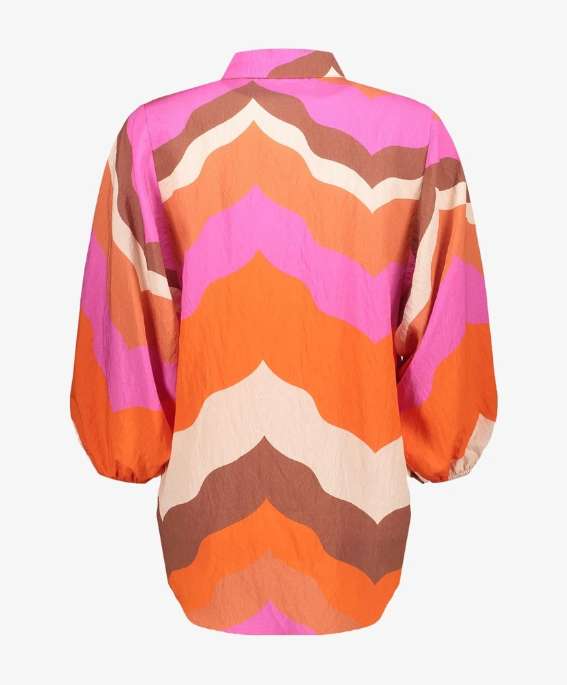 Geisha Blouse Wavy