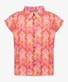 Geisha Girls Blouse Allover Print