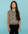 Geisha Girls Gilet Leopard