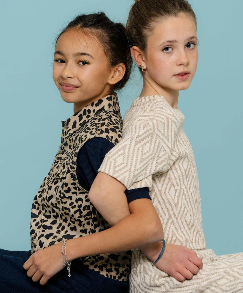 Geisha Girls Gilet Leopard