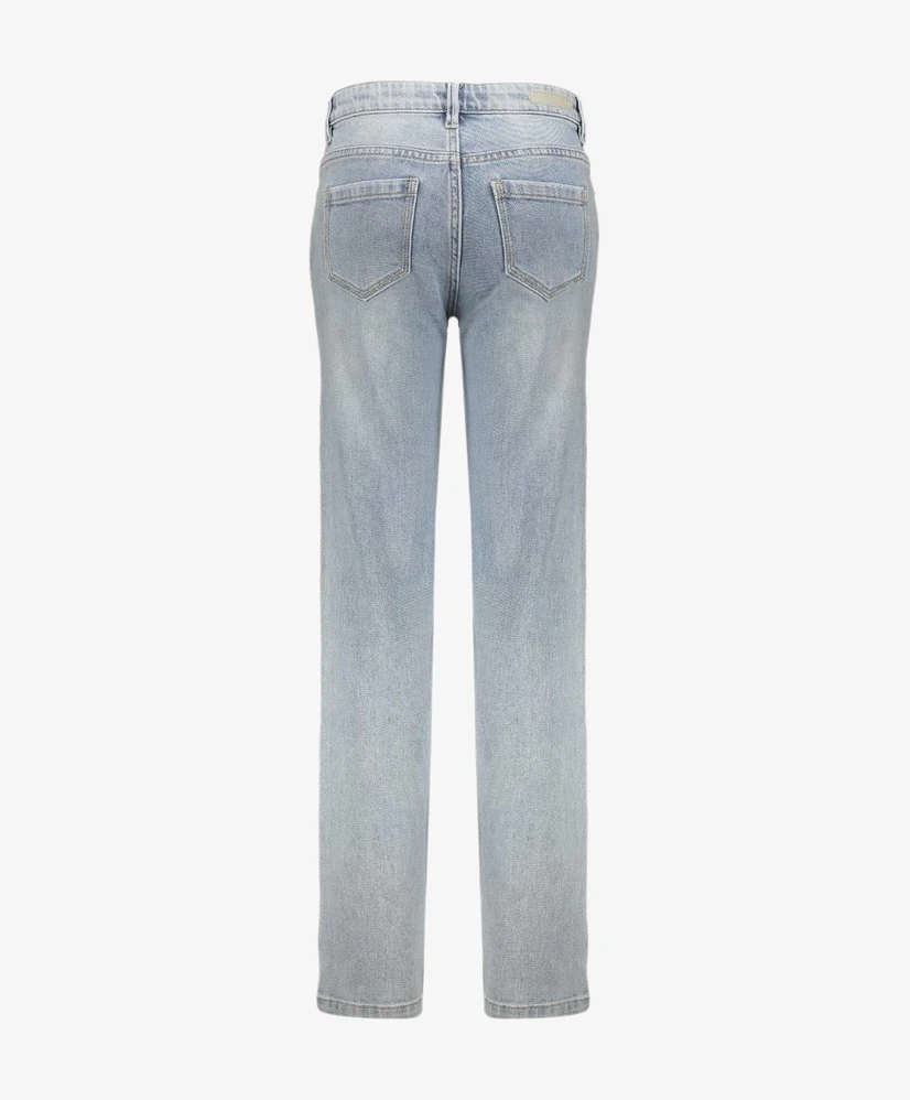 Geisha Girls Jeans Wide Leg Rhinestones