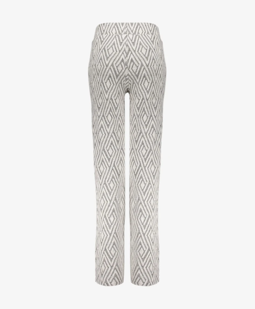 Geisha Girls Pantalon Flared Jacquard