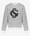 Geisha Girls Sweater Striped