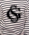 Geisha Girls Sweater Striped