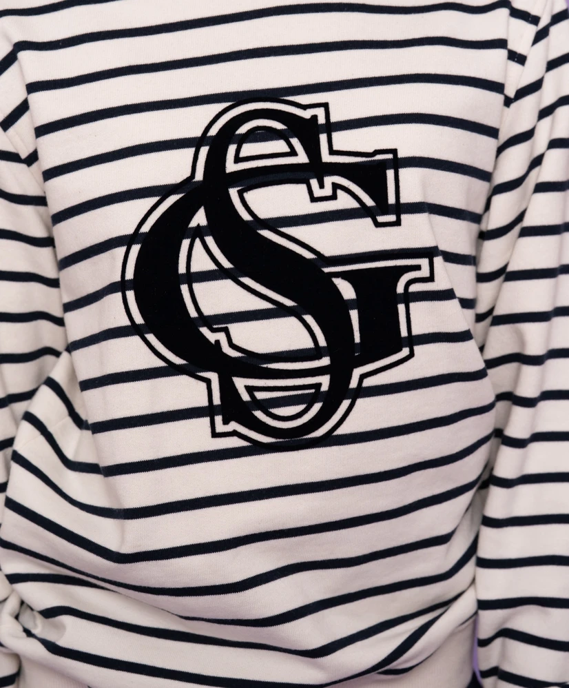 Geisha Girls Sweater Striped