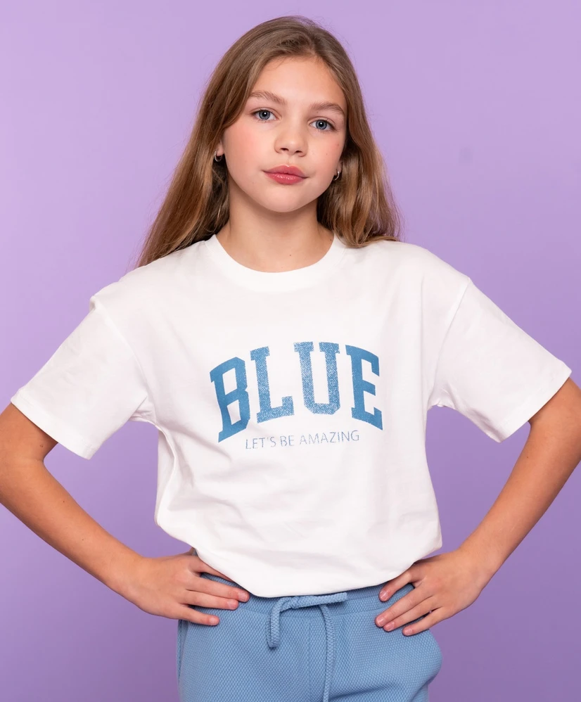 Geisha Girls T-shirt Blue