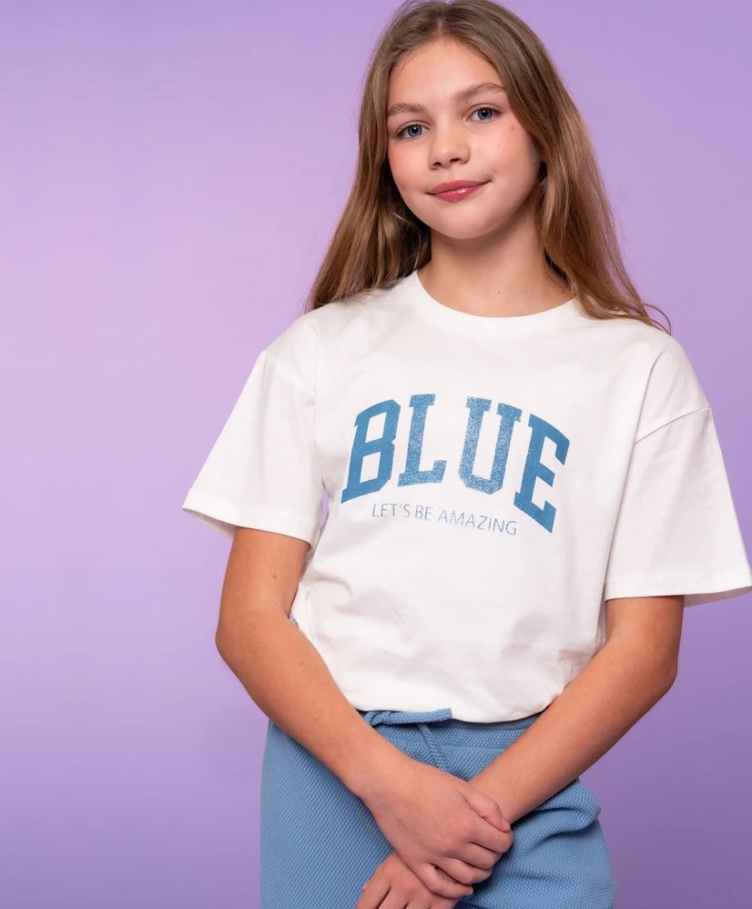 Geisha Girls T-shirt Blue