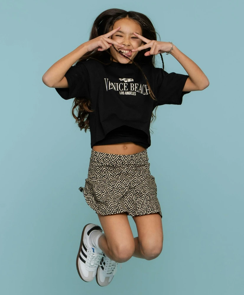 Geisha Girls T-shirt Cropped Venice Beach