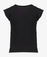 Geisha Girls T-shirt Rib Ruffle Sleeves