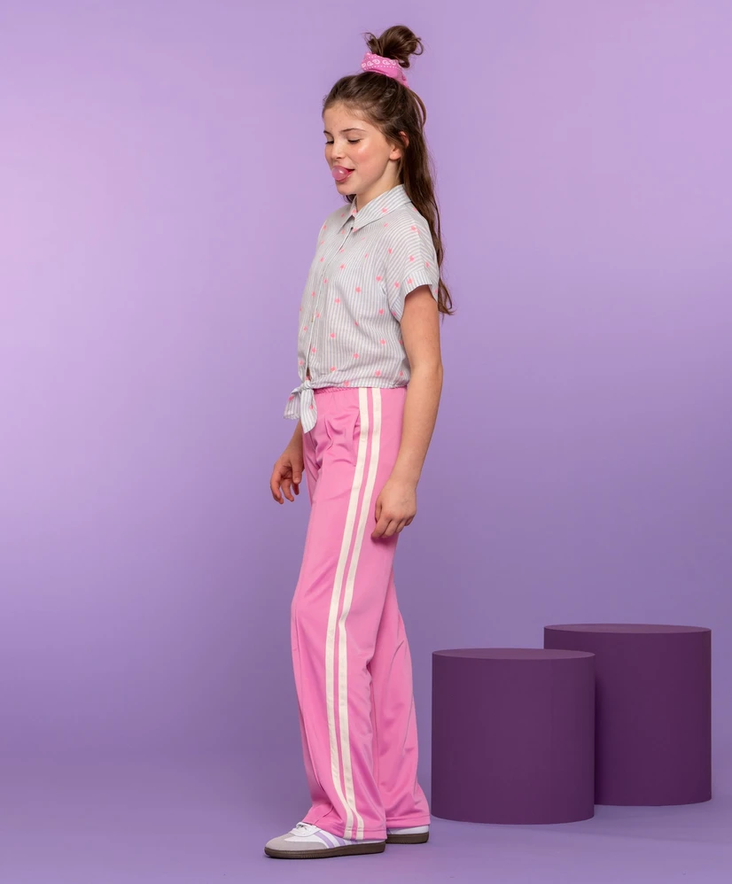 Geisha Girls Track Pants Stripe