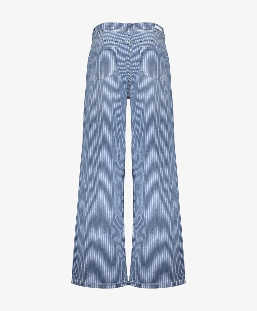 Geisha Jeans Wide Fit Stripe