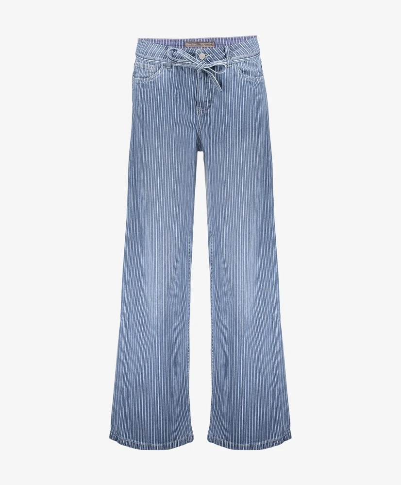 Geisha Jeans Wide Fit Stripe