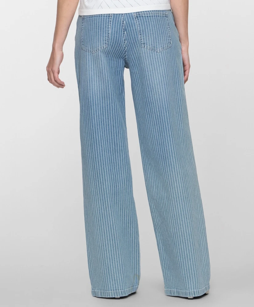 Geisha Jeans Wide Fit Stripe