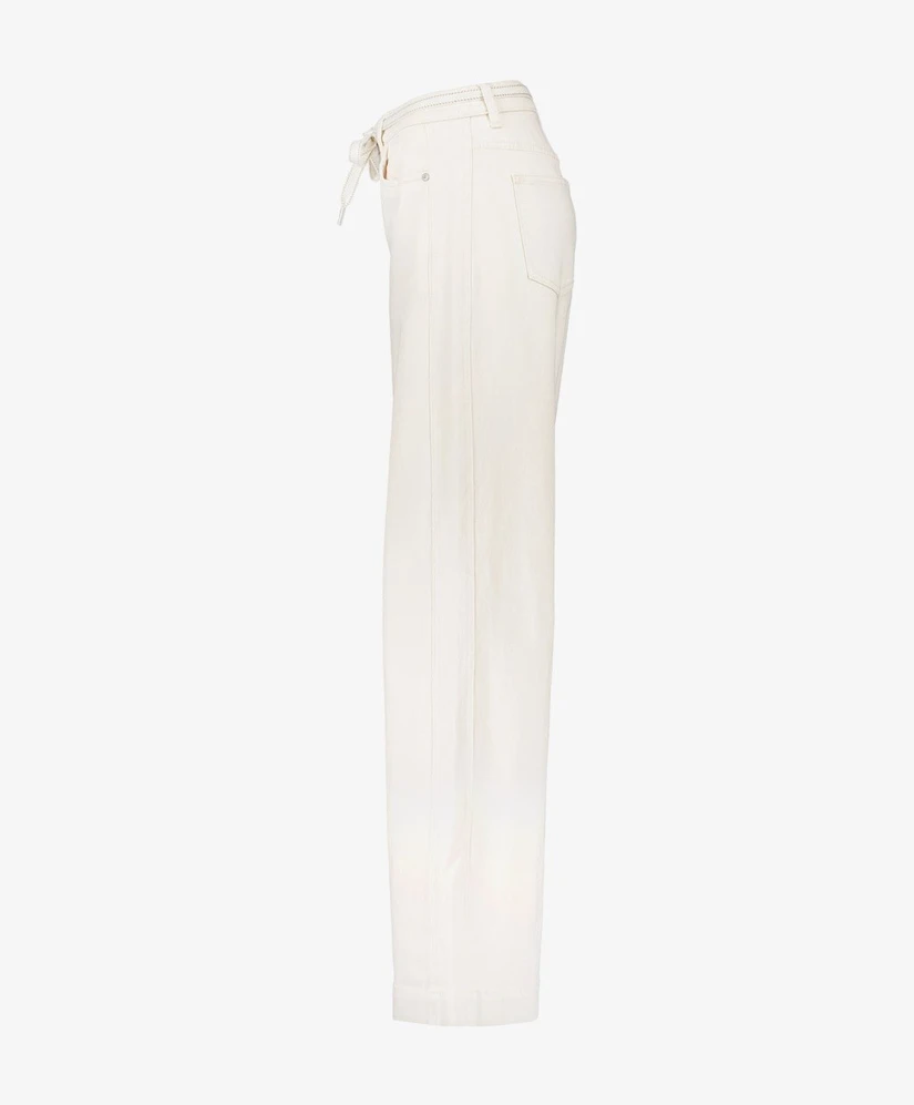 Geisha Jeans Wide Leg Belt