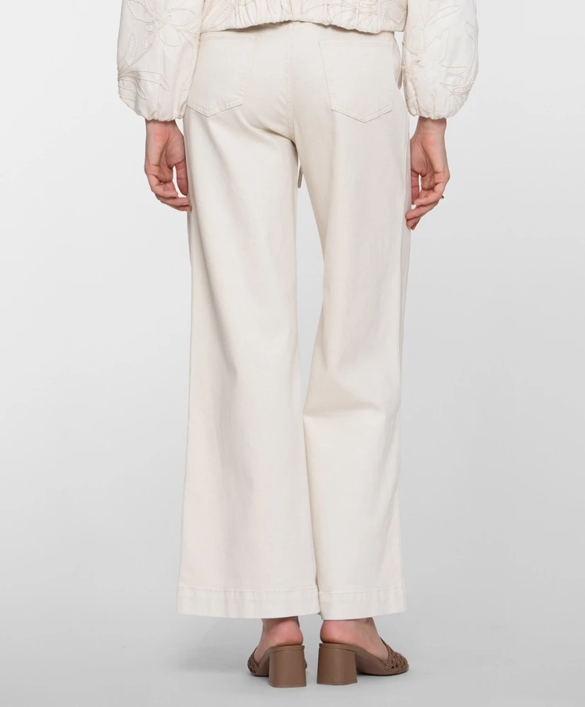Geisha Jeans Wide Leg Belt