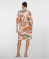 Geisha Jurk Waaier Print