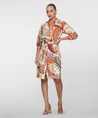 Geisha Jurk Waaier Print