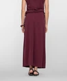Geisha Maxi Rok Split Effen