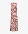 Geisha Midi Jurk Allover Aztec Print