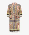 Geisha Midi Jurk Allover Print