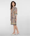 Geisha Midi Jurk Allover Print