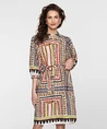 Geisha Midi Jurk Allover Print