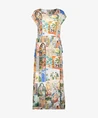 Geisha Midi Jurk Allover Print