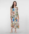Geisha Midi Jurk Allover Print