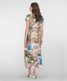 Geisha Midi Jurk Allover Print