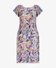 Geisha Midi Jurk Allover Print