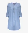 Geisha Midi Jurk Denim