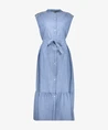 Geisha Midi Jurk Denim