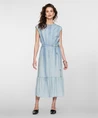 Geisha Midi Jurk Denim