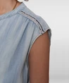 Geisha Midi Jurk Denim