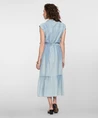 Geisha Midi Jurk Denim